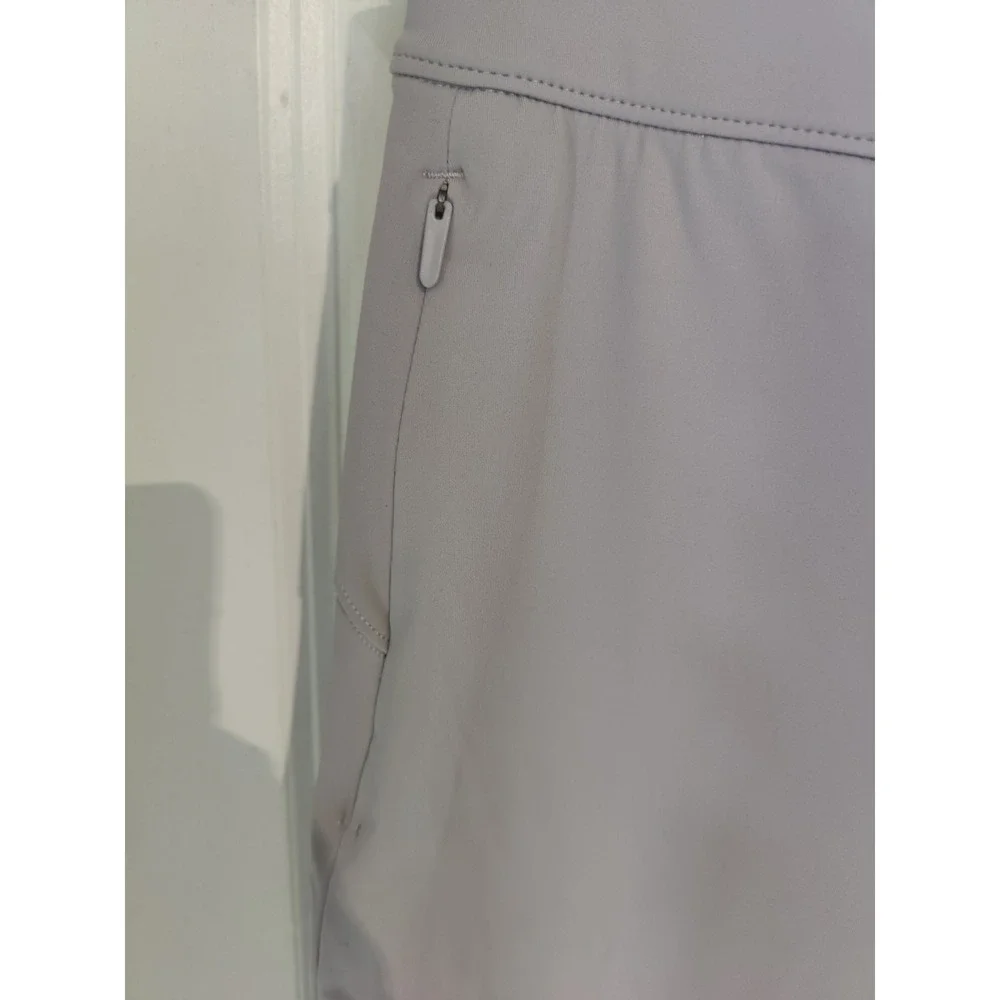 Crz Yoga Purplish-Gray Pull On Athletic Athleisurewear Pants Flare M NWT (28x32)